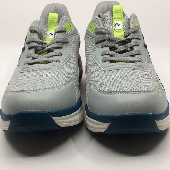 Gravity Defyer Gdefy Energiya Athletic Walking Sneakers, M 11.5 Gry/Red/Blk/Grn - Picture 16 of 16